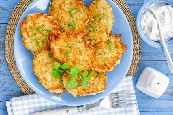 Potato and Chive Cakes 