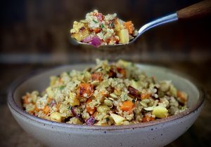 Quinoa and Roasted Veggie Salad