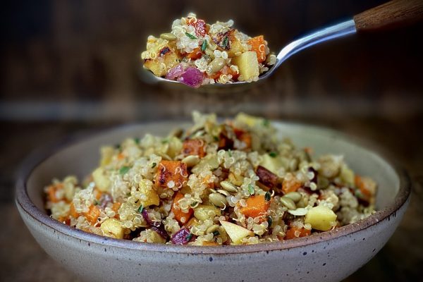 Quinoa and Roasted Veggie Salad