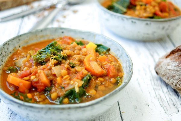 Turmeric-Spiced Lentil Soup