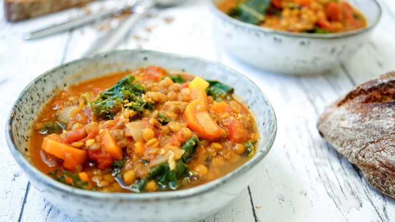 Turmeric-Spiced Lentil Soup